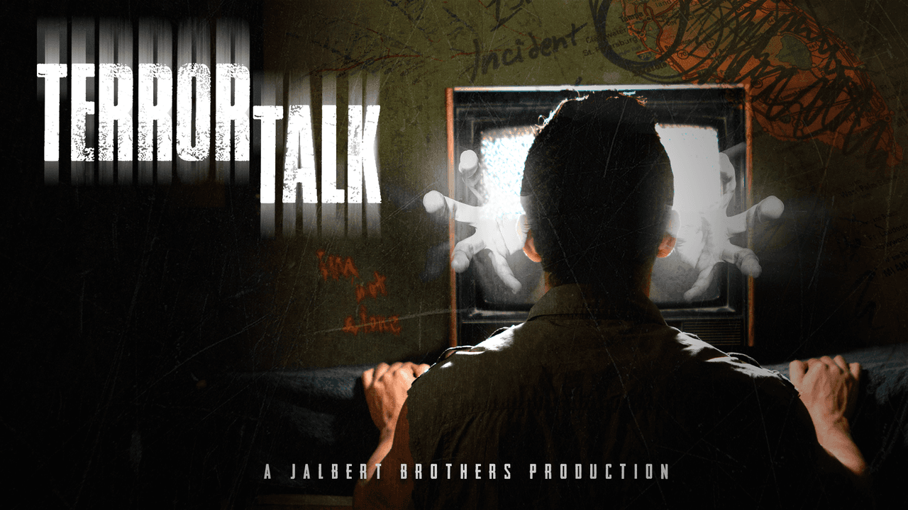 Terror Talk backdrop