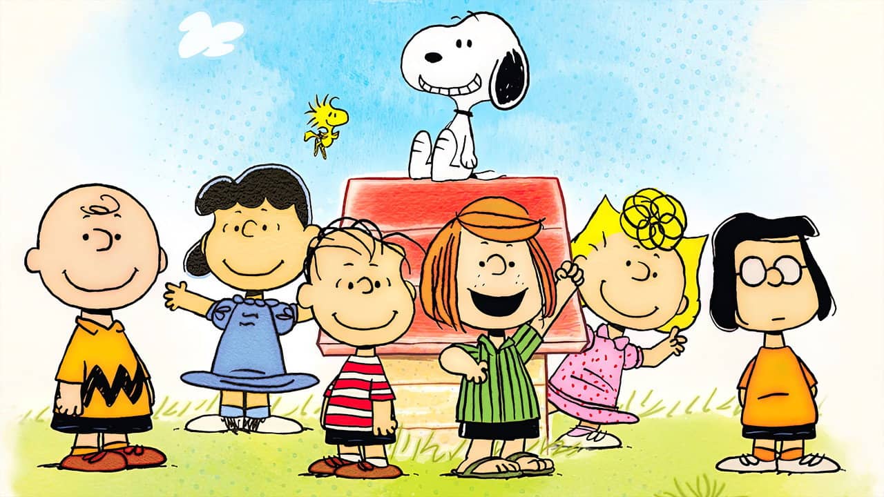 Peanuts by Schulz backdrop