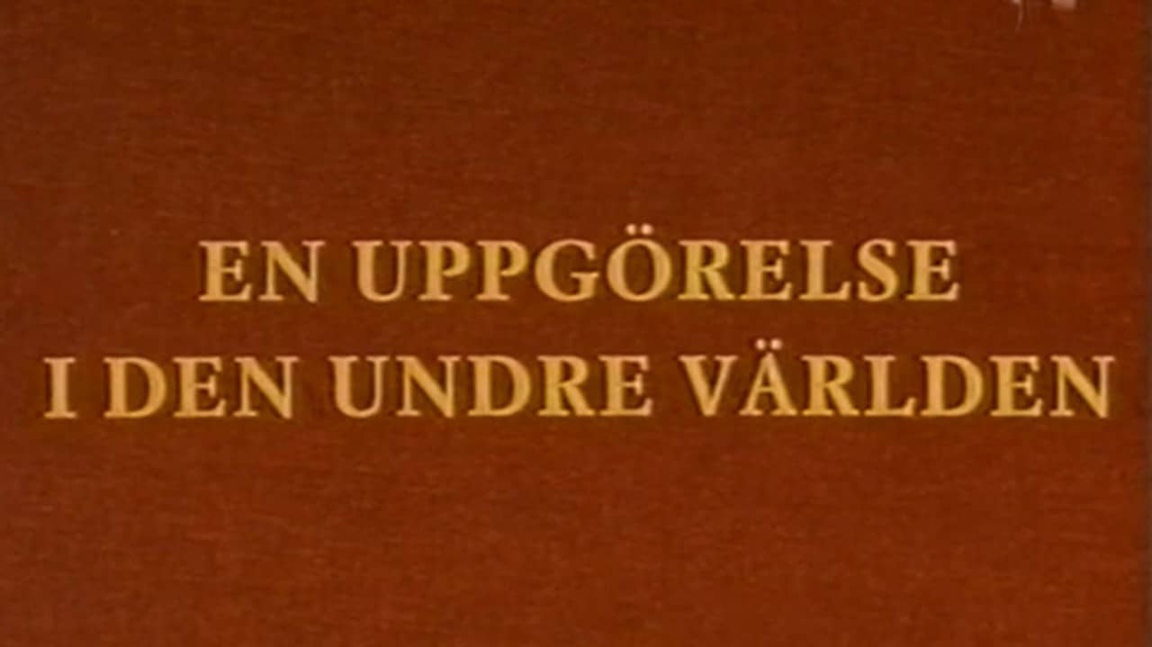 En uppgörelse i den undre världen backdrop