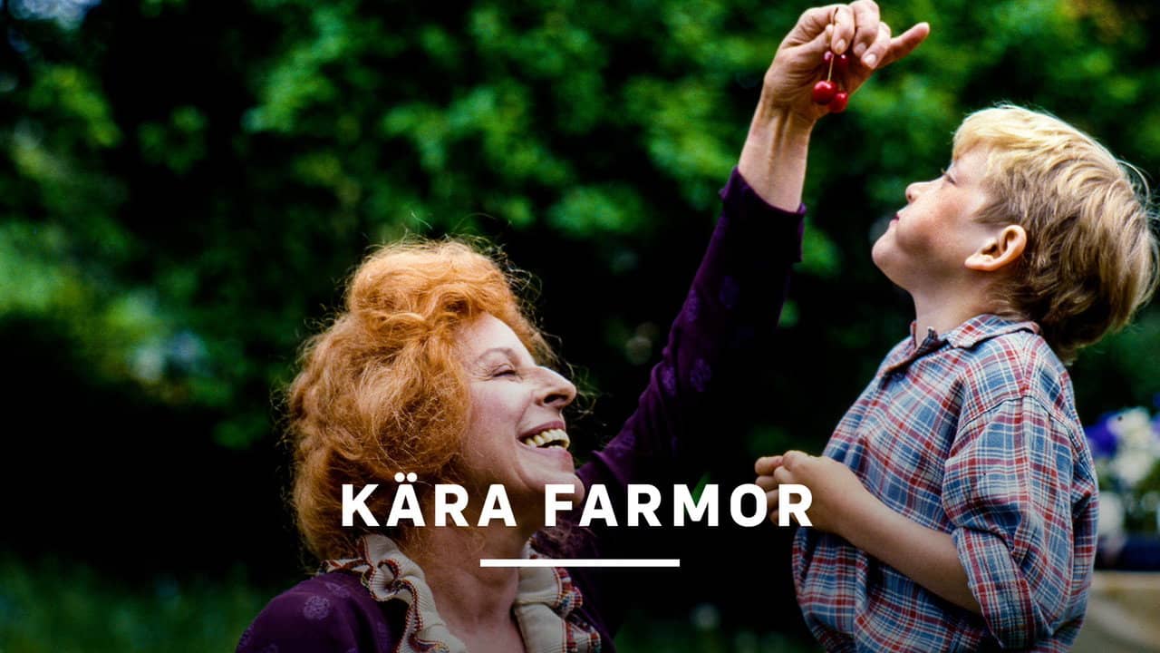 Kära farmor backdrop
