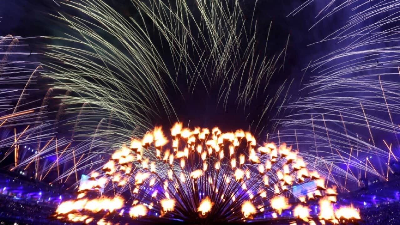London 2012 Olympic Closing Ceremony: A Symphony of British Music backdrop