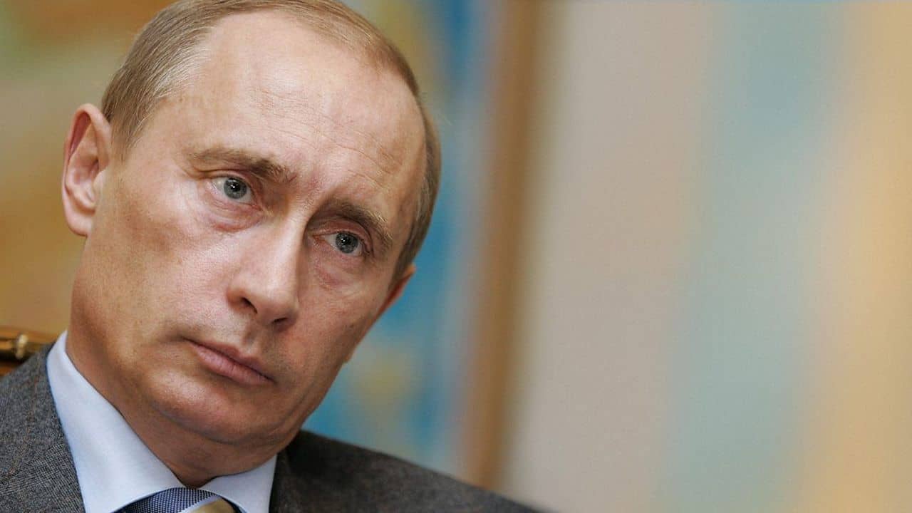 Putin, Russia and the West backdrop