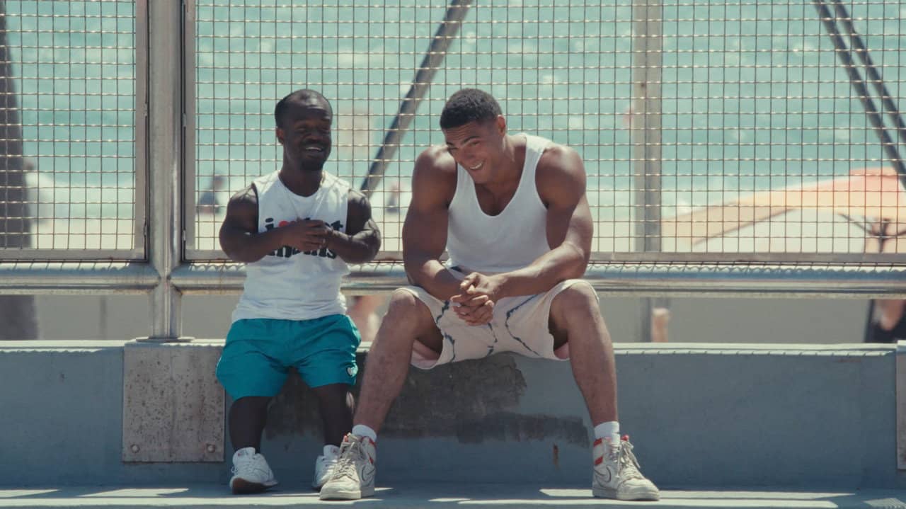 Muscle Beach backdrop