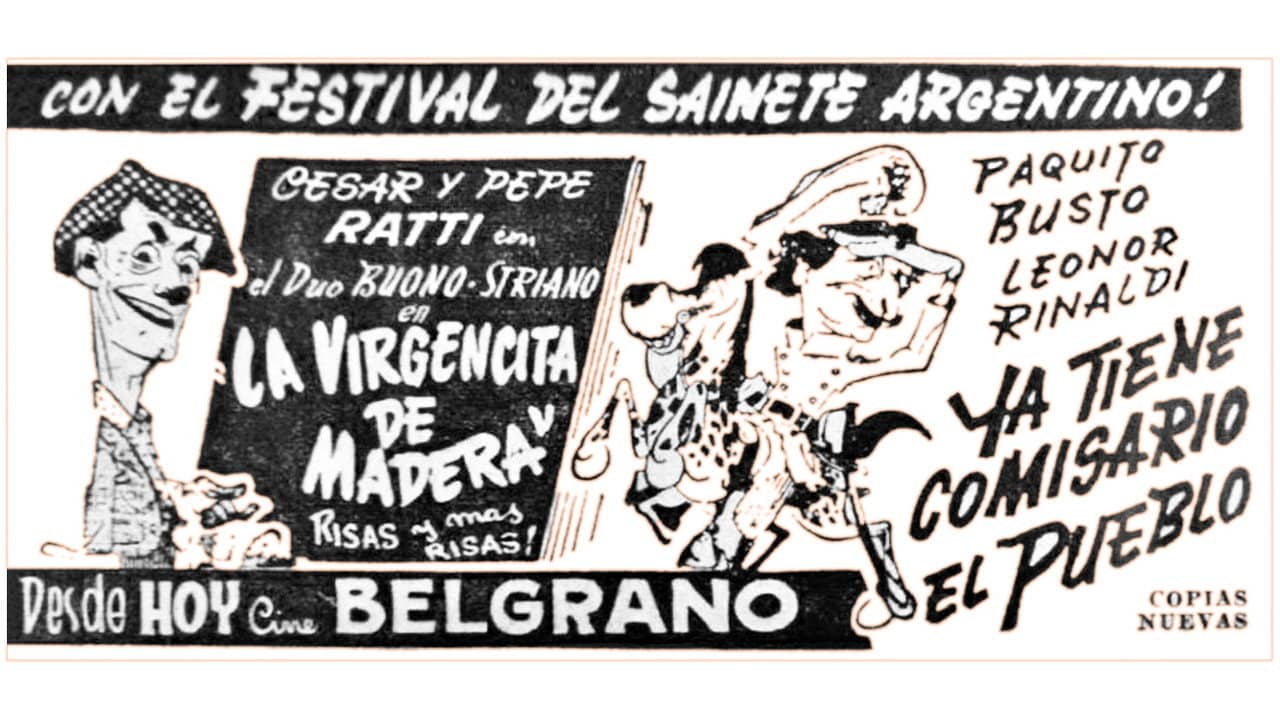 La virgencita de madera backdrop