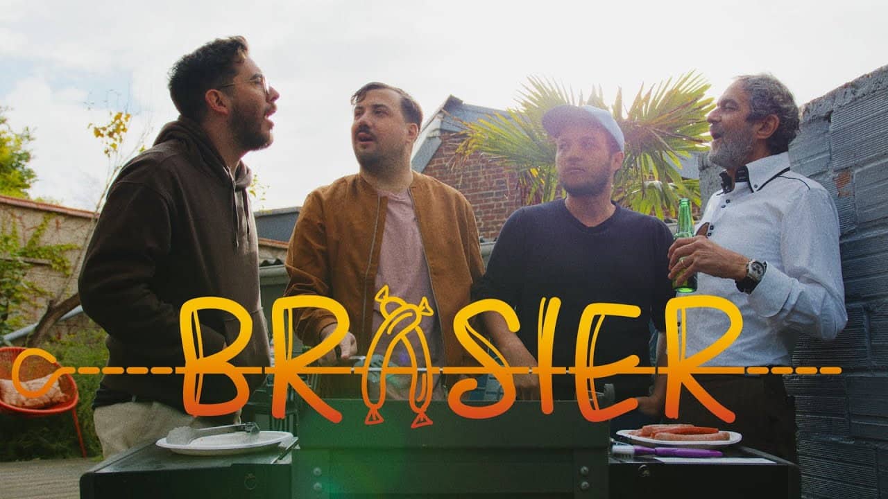 Brasier backdrop