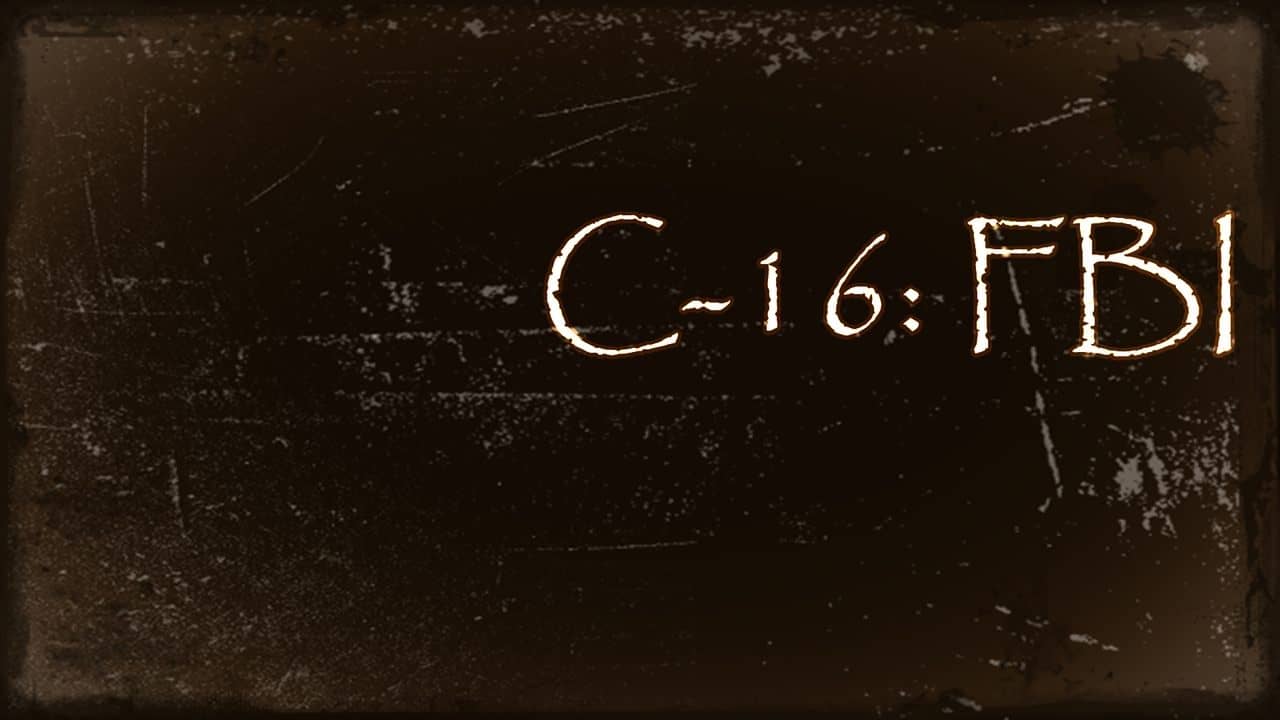 C-16: FBI backdrop