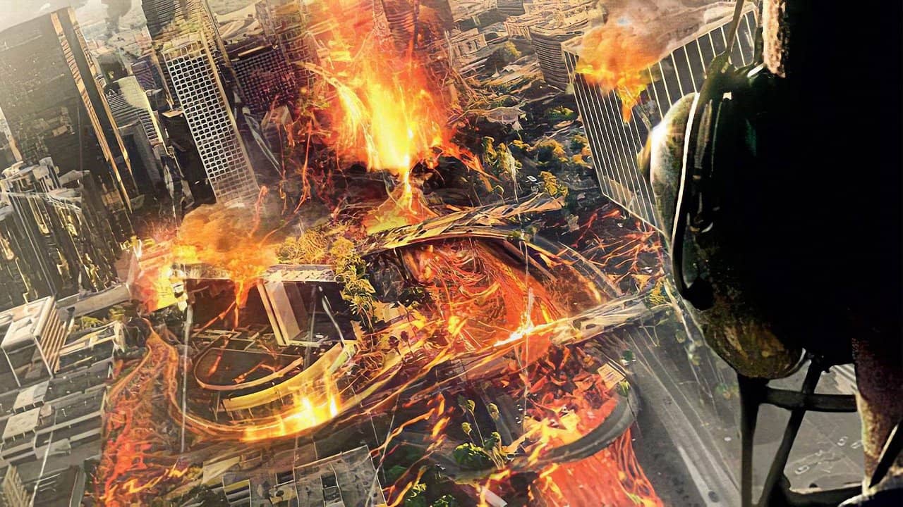 Eruption: LA backdrop