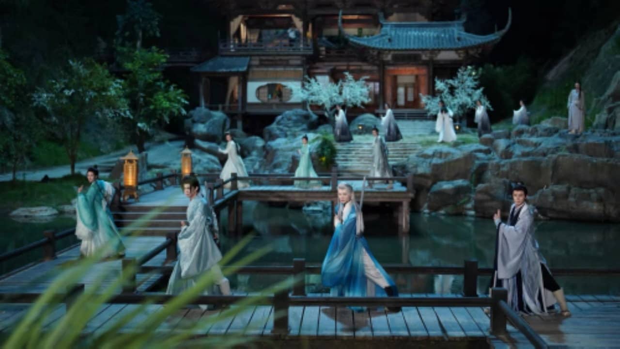 Secret of Loong Power backdrop