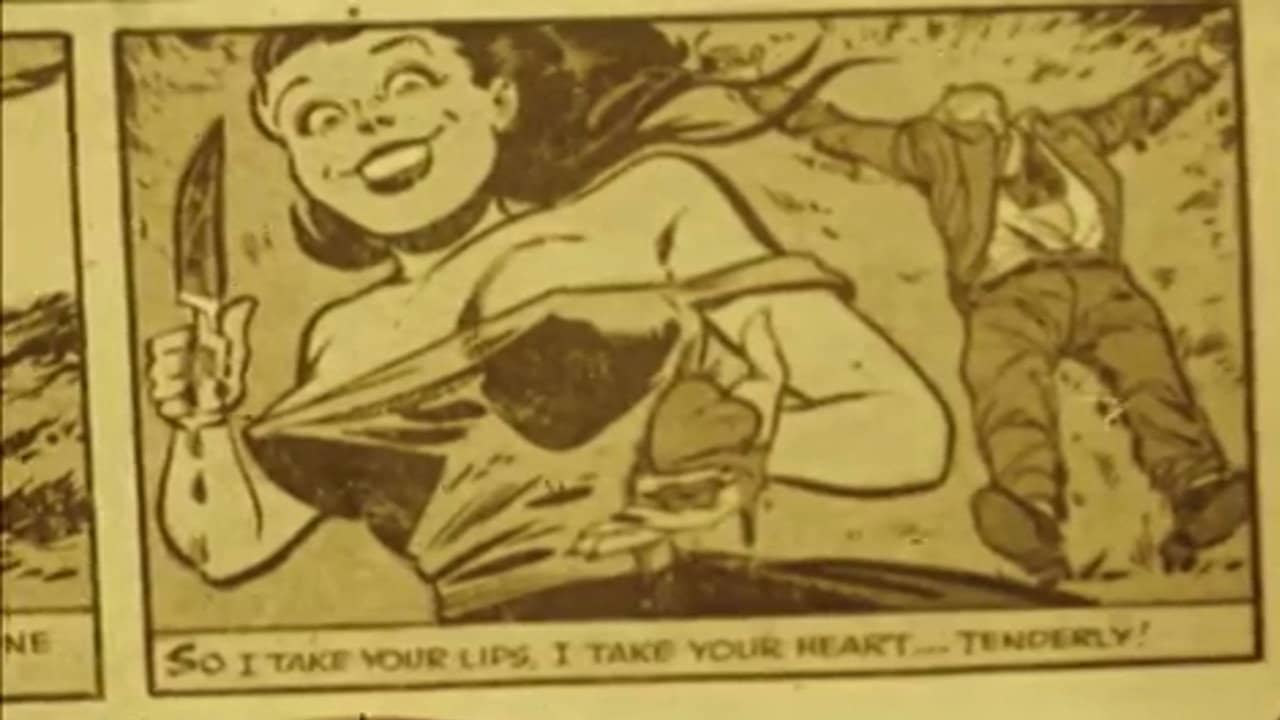Confidential File: Horror Comics backdrop