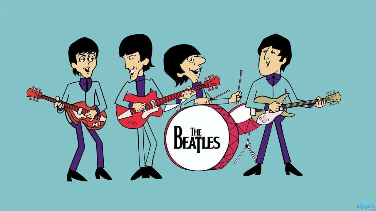 The Beatles backdrop