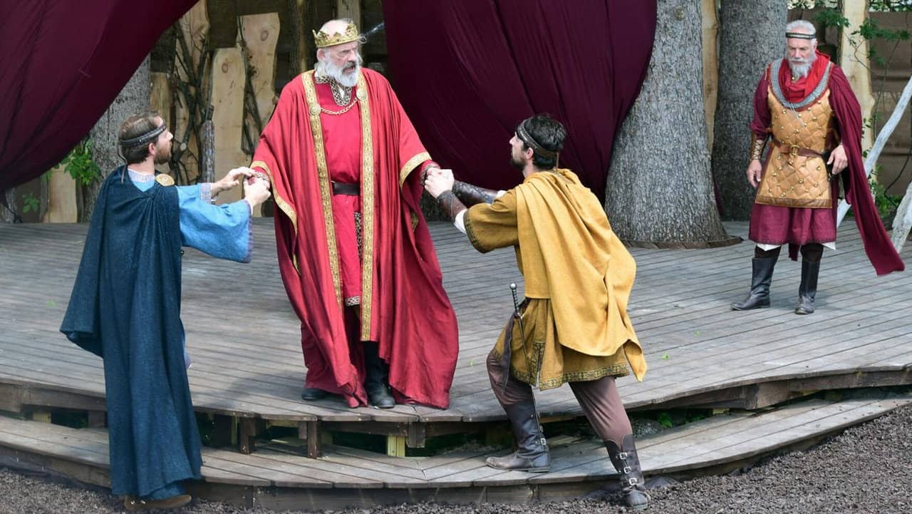 King Lear backdrop