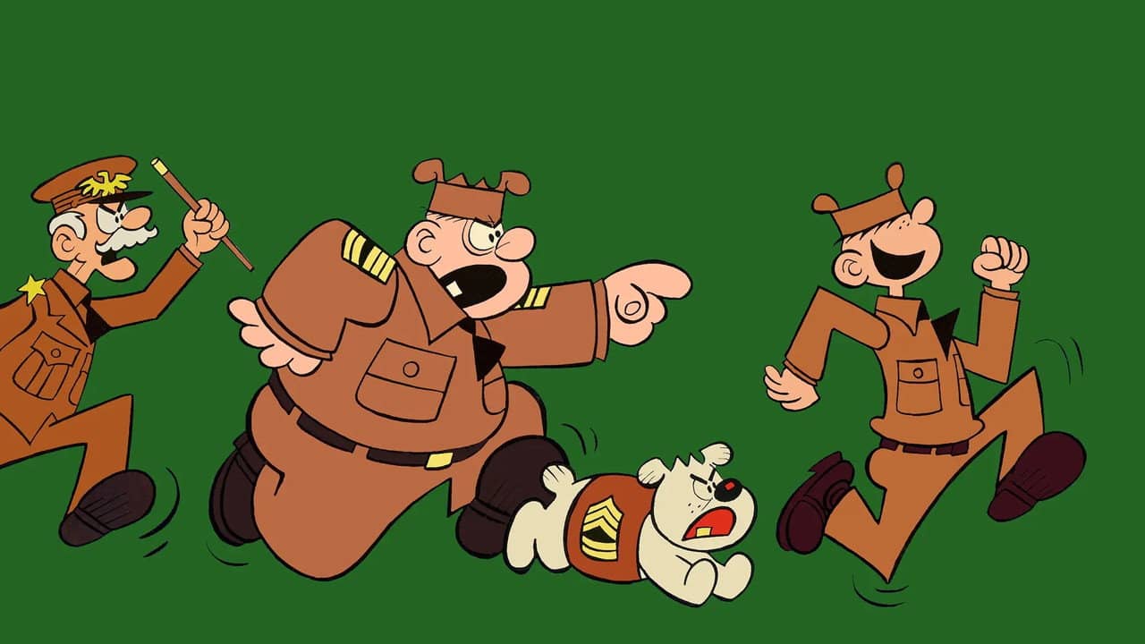 Beetle Bailey backdrop