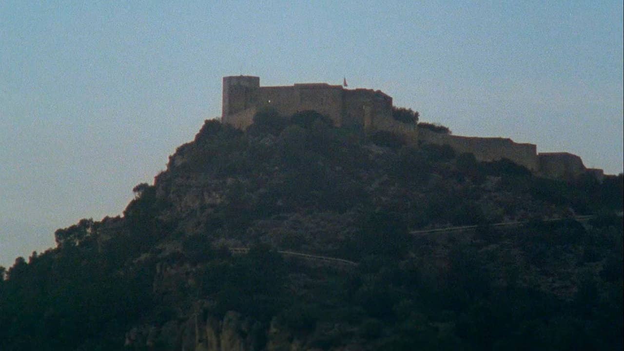 Fèlix at the Sant Cebrià's Mountain backdrop