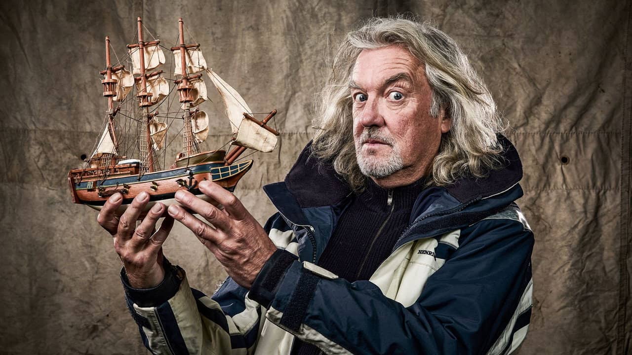 James May's Great Explorers backdrop