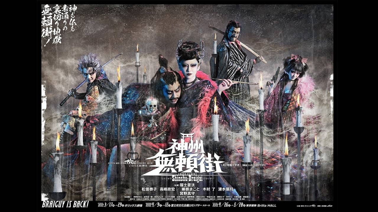 劇団☆新感線『神州無頼街』 backdrop