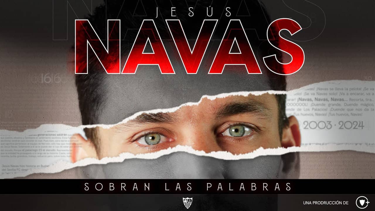 Jesús Navas, sobran las palabras backdrop