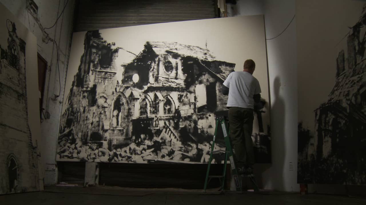 Bull's eye, un peintre à l'affût backdrop