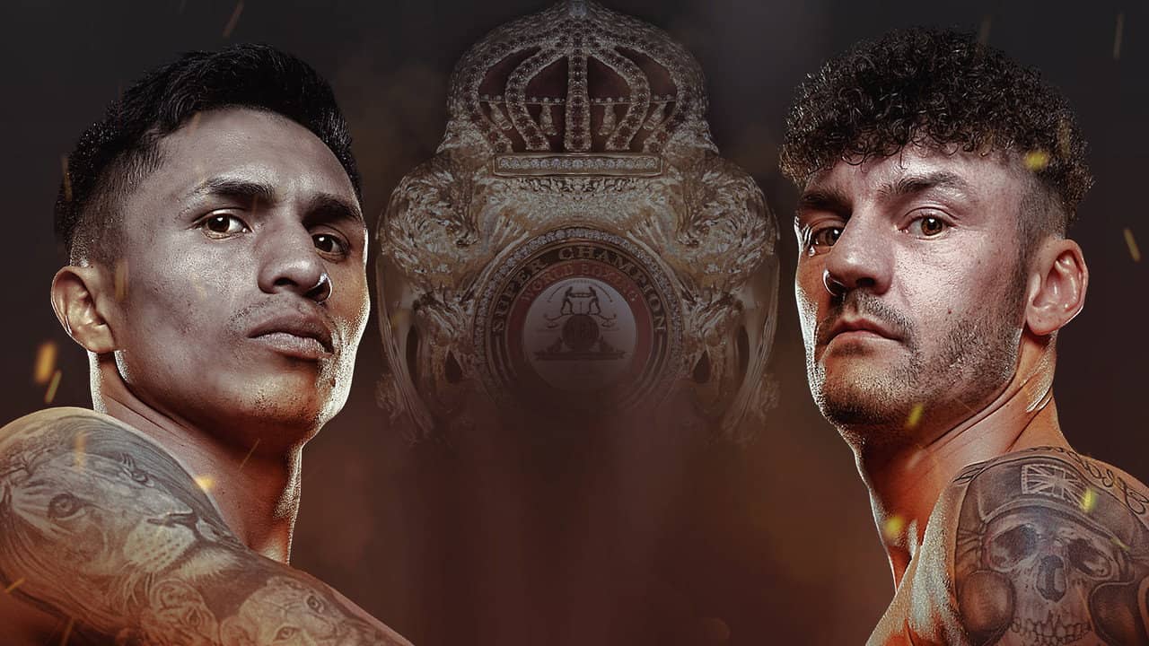 Mauricio Lara vs. Leigh Wood II backdrop