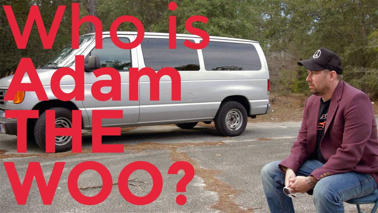 Who is Adam The Woo backdrop