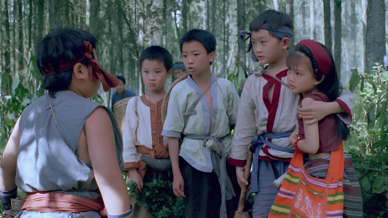 Little Heroes Lost in China backdrop