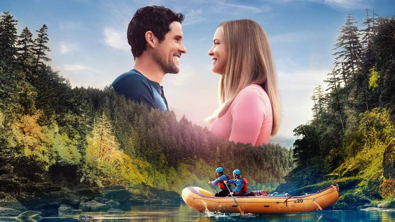 A Whitewater Romance backdrop