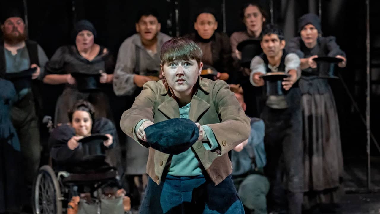 National Theatre Live: Oliver Twist backdrop