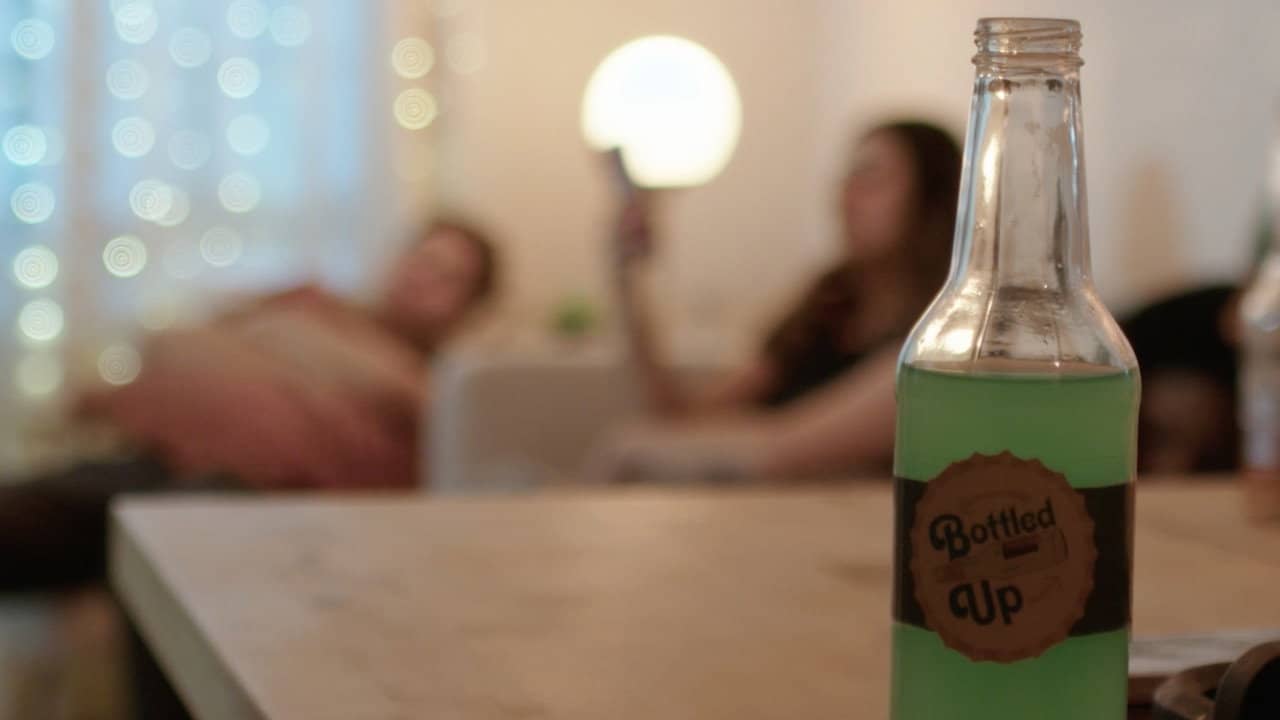 Bottled Up backdrop