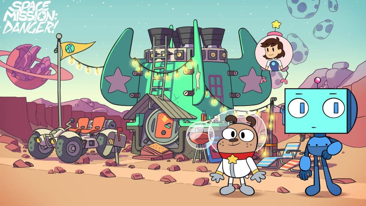 Space Mission: Danger! backdrop