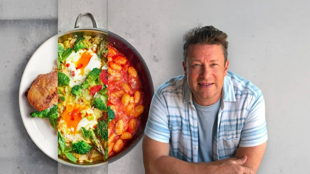 Jamie's One-Pan Wonders backdrop