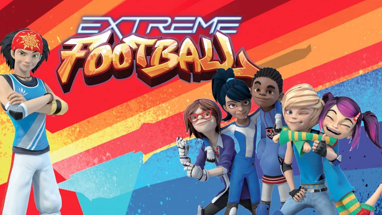 Extreme Football backdrop