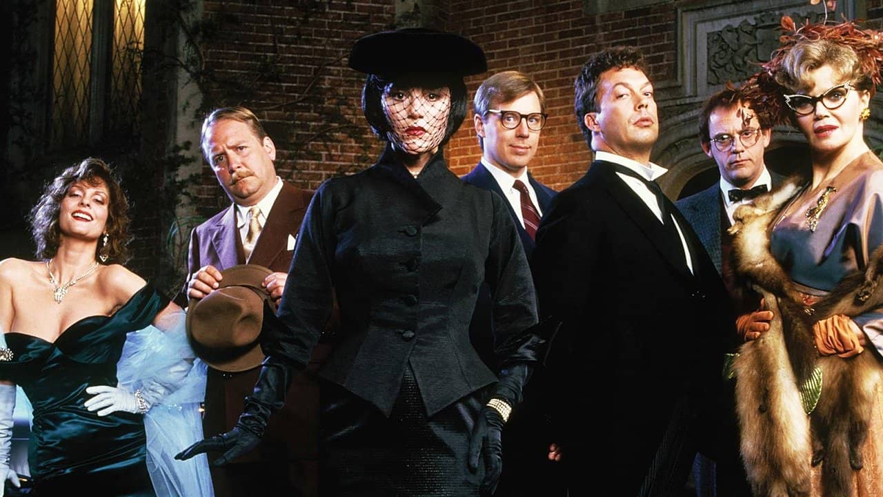 Clue backdrop