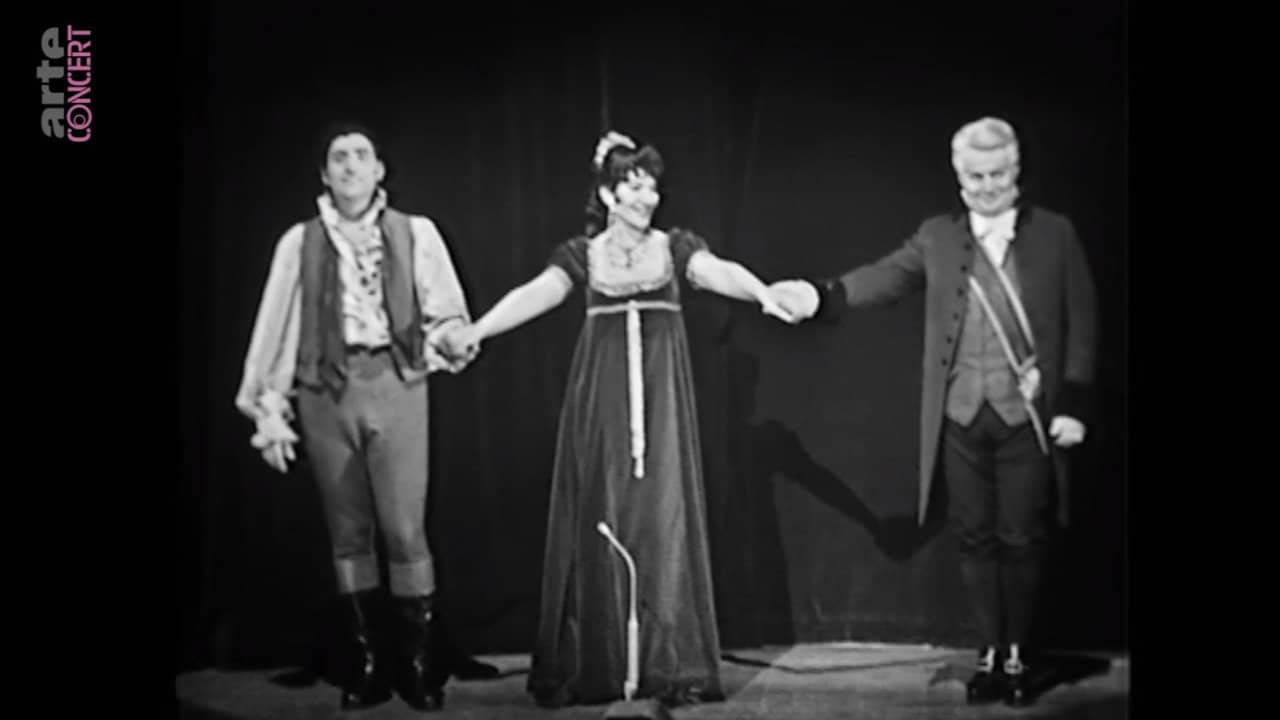 Maria Callas Sings Tosca, Act II backdrop
