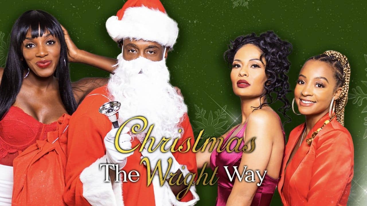 Christmas the Wright Way backdrop