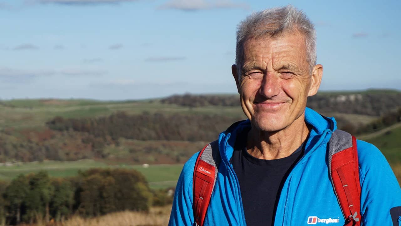 The Yorkshire Dales backdrop