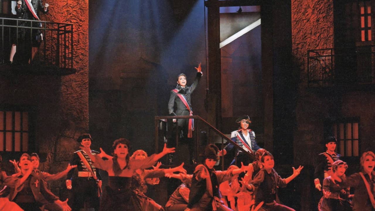 The Scarlet Pimpernel backdrop