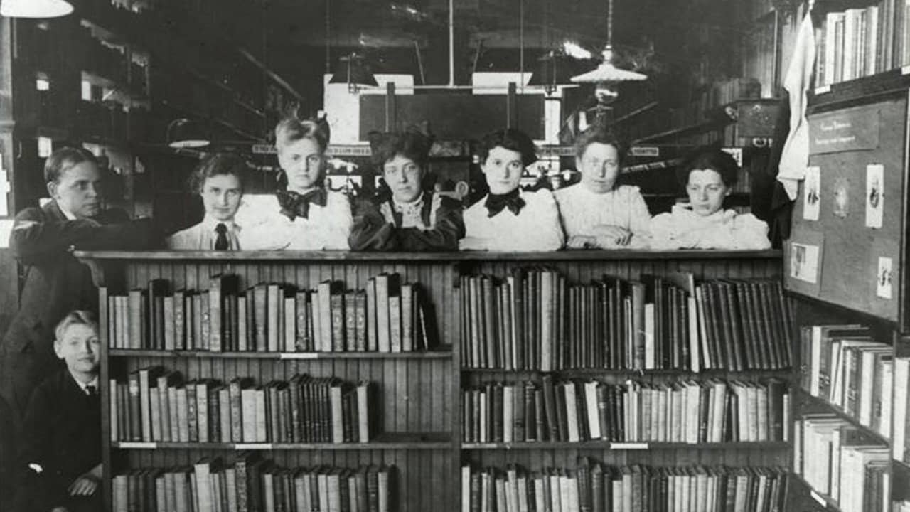 Free for All: The Public Library backdrop