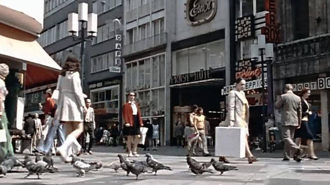 City Center and Pedestrians backdrop