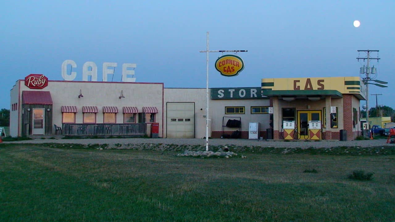 Corner Gas backdrop
