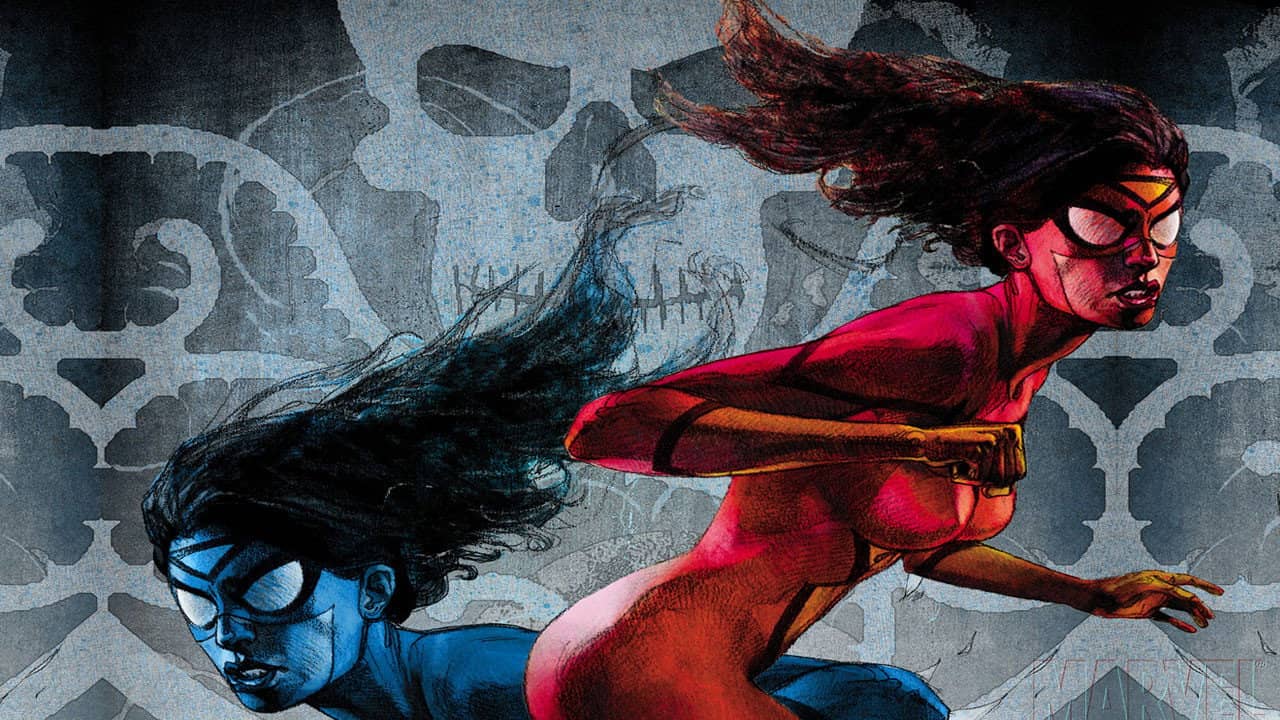 Marvel Knights: Spider-Woman, Agent of S.W.O.R.D. backdrop