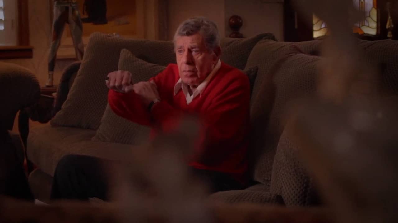 Jerry Lewis: The Man Behind the Clown backdrop