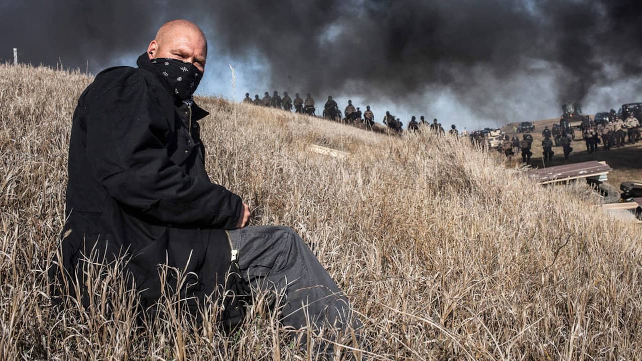 Akicita: The Battle of Standing Rock backdrop