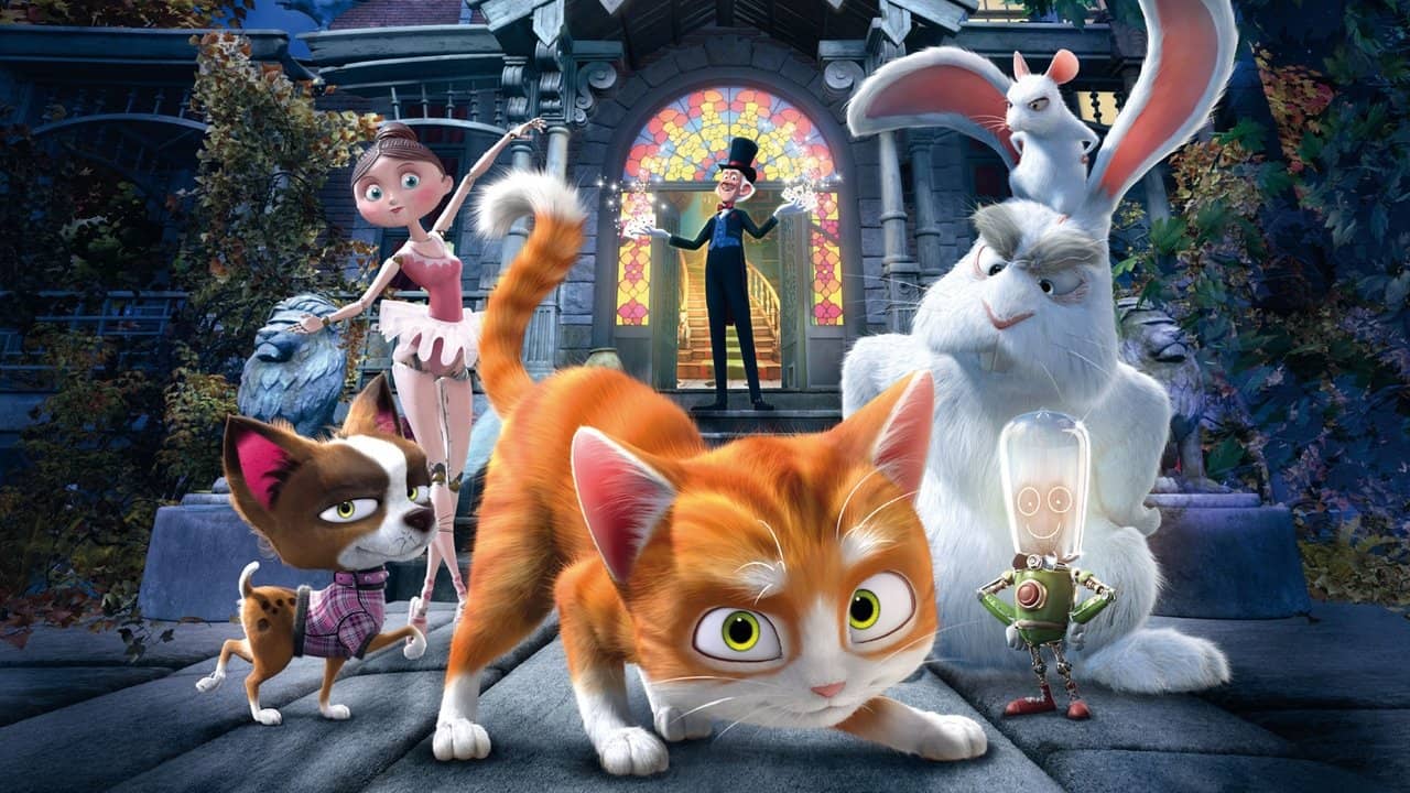 The House of Magic backdrop