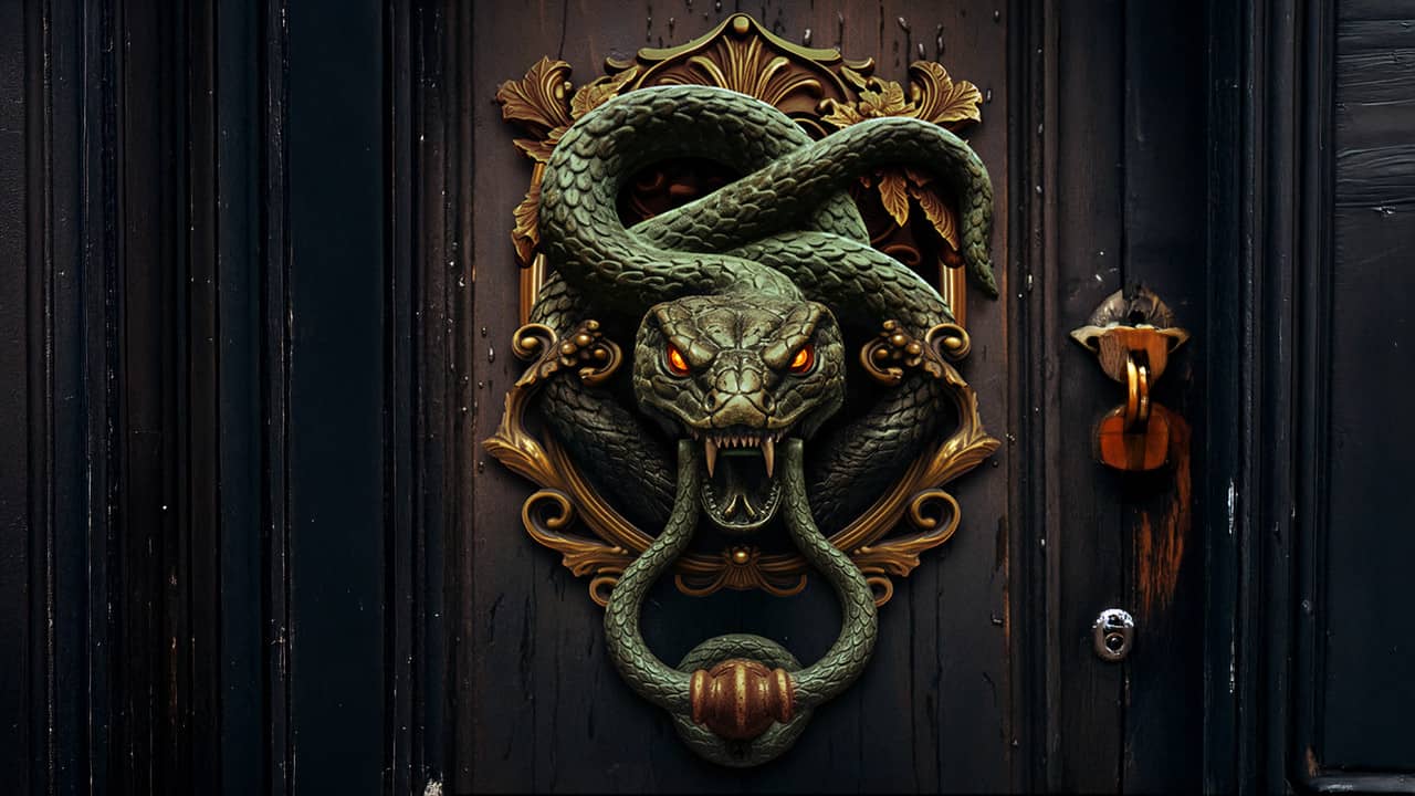 Snake Manor backdrop