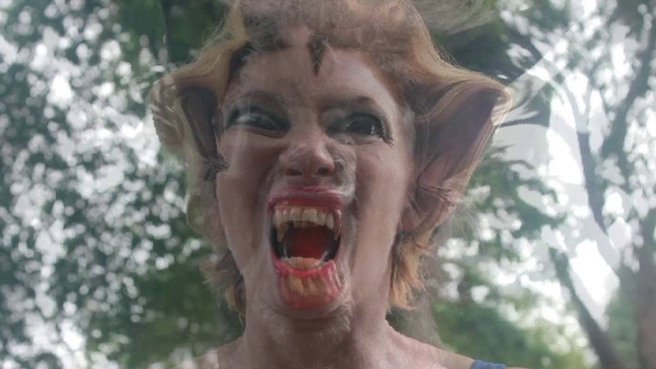 Werewolf Bitches from Outer Space backdrop
