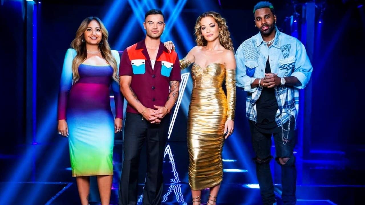 The Voice backdrop
