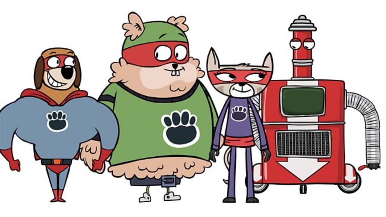 Pet Squad backdrop