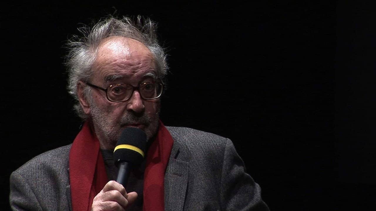 Marcel Ophuls and Jean-Luc Godard: The Meeting in St-Gervais backdrop