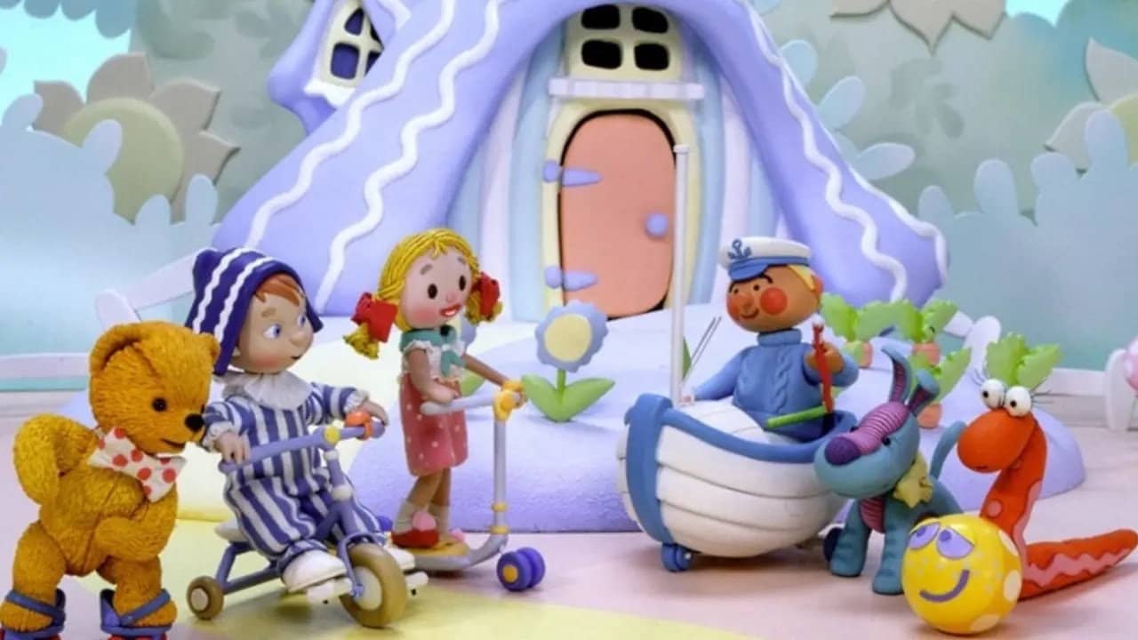 Andy Pandy backdrop