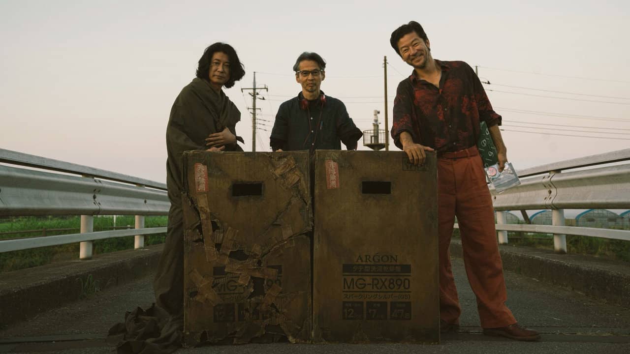 The Box Man backdrop