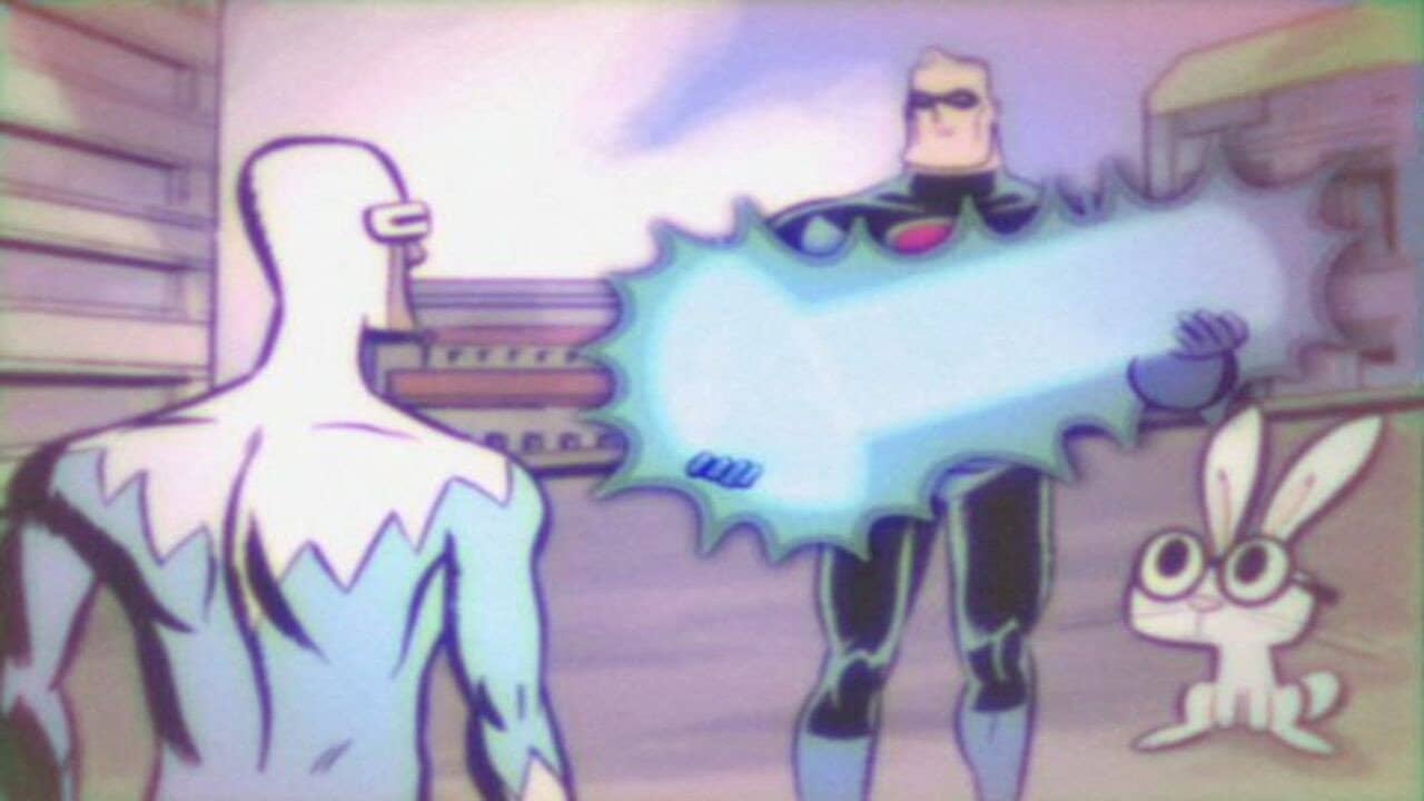 Mr. Incredible and Pals backdrop